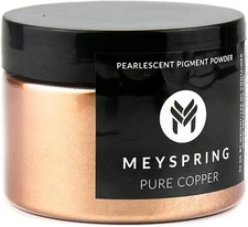 MEYSPRING Pure Copper Mica Powder for Epoxy - Resin Color Pigment - Resin Dye 