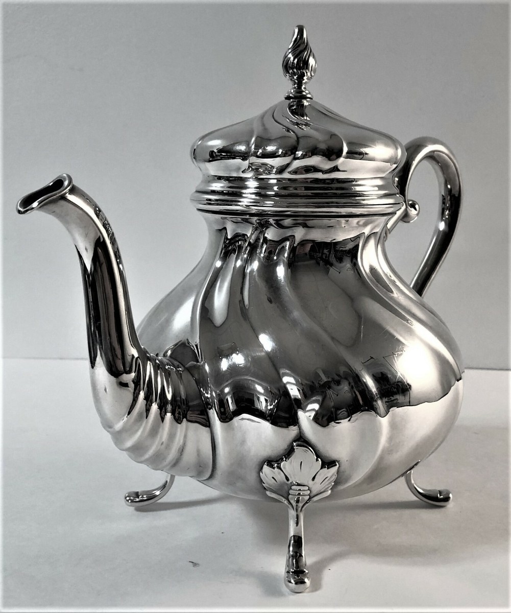 CARL M COHR DENMARK STERLING SILVER COFFEE AND TEA SET | eBay