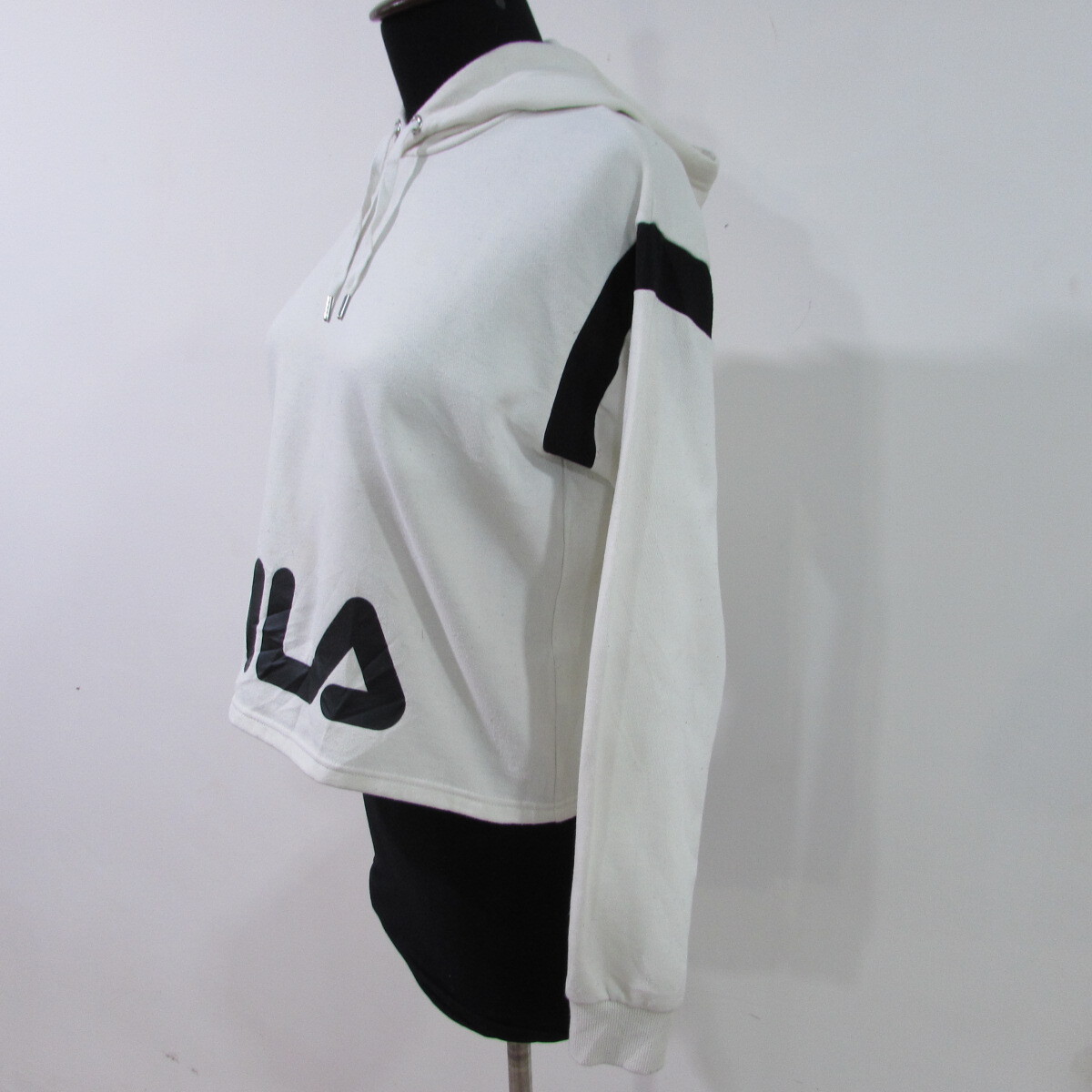 Fila Pullover donna felpa con cappuccio cotone poliestere circonferenza petto 38 40 UK M Sku Y14060