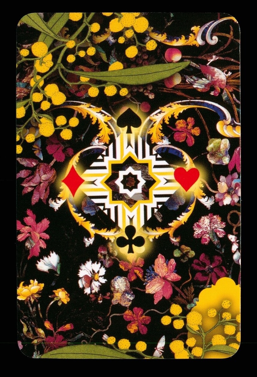 Transformation playing card Christian Lacroix 7 of Hearts Q70b