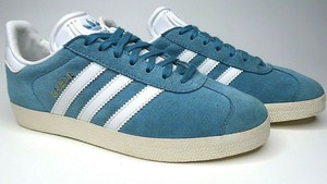 adidas gazelle mens light blue
