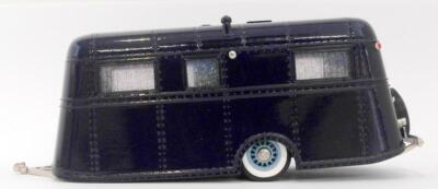 Pierce Arrow Travelodge 1937 Bleu - Brooklin 1/43, Miniature Métal, Occasion