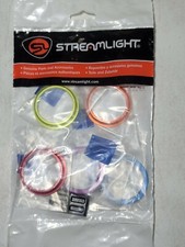 New Streamlight Stinger 2020 5pc Colored Facecap/ Bezel Assortment 78113