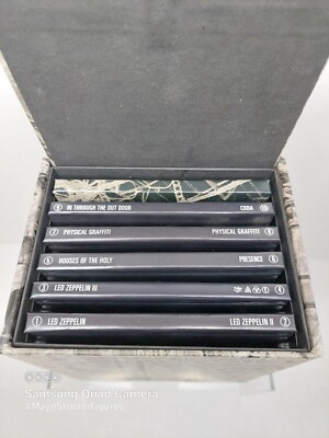 LED ZEPPELIN The Complete Studio Recordings 10 CD Disc Box Set