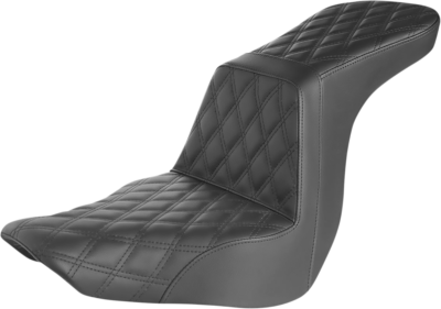 Saddlemen Step-Up Seat Black Full Lattice Stitch 818-29-195 | eBay