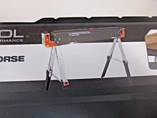 NEW!! PROTOCOL STEEL SAWHORSE WORK TABLE, 67104 