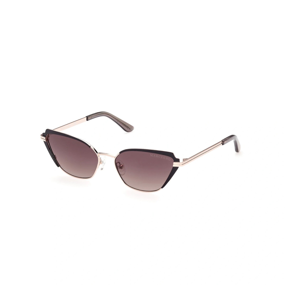Marciano Black and Gold Sunglasses Guess By Marciano GM0821 01B Shiny Black Gradient Women main image 4