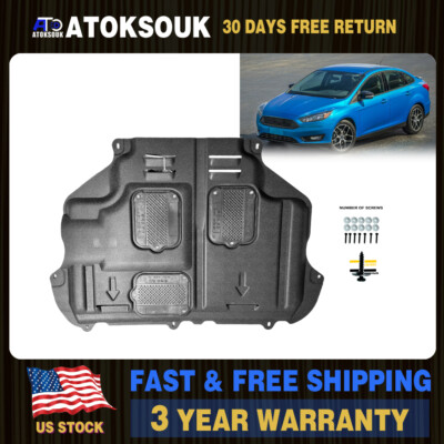 Auto Under Engine Guards Fit For 2012-2018 Ford Focus Splash Guand Mud Flaps