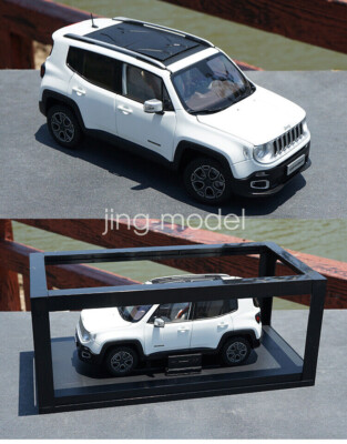 Modèle Réduit Fiat Jeep Renegade 1:18 GAGC – En Alliage Métal, Blanc, Neuf, Pour Collection