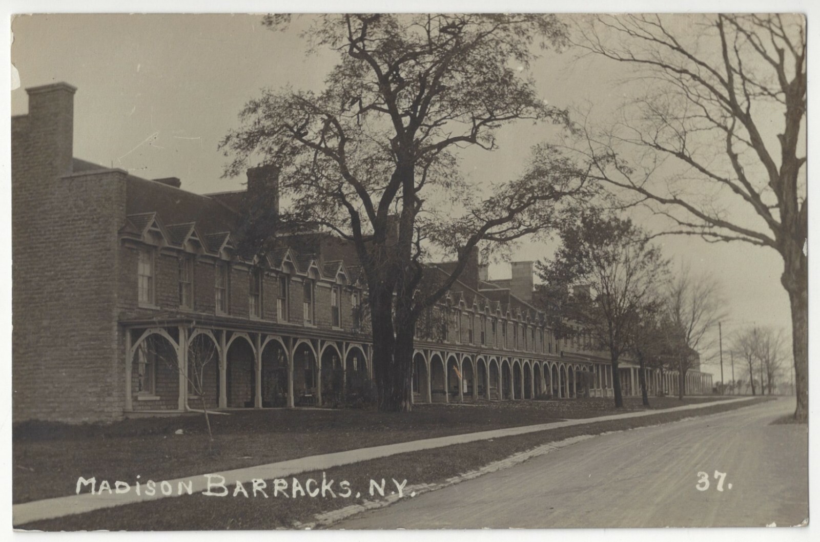 1918 WWI era Military Fort, Madison Barracks, Sackets Harbor New York