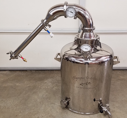 4 inch Stainless Steel 26 gallon (100L) Pot Still - Home Distillery