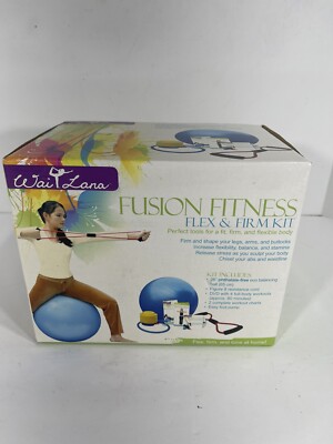 Wai Lana Fusion Fitness Flex & Firm Kit 26  Eco Balancing Ball Resistance Cord