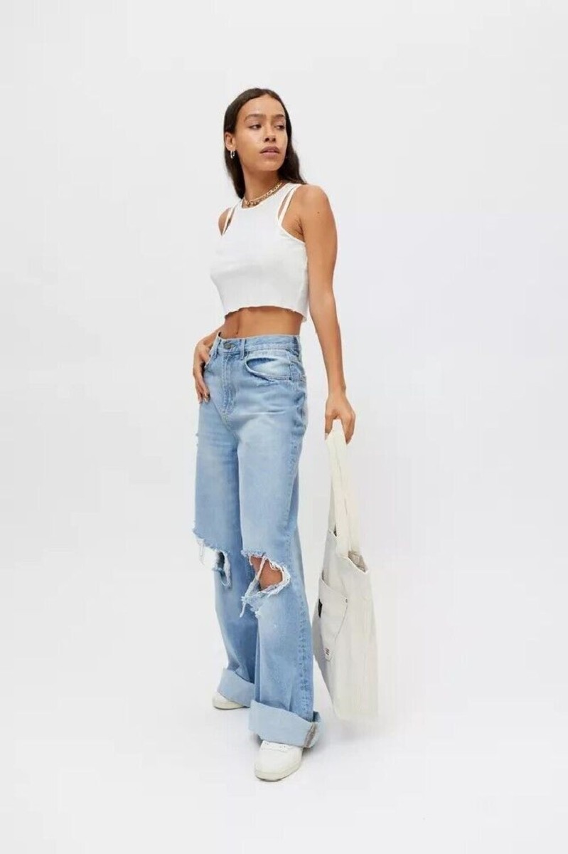 Urban Outfitters BDG Skater Extra Baggy Jean Tinted Denim