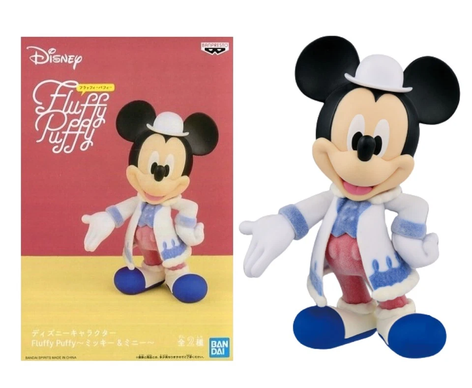 Disney Mickey Mouse Fluffy Puffy Q Posket Figure [Ver A] Foto 4 de 4