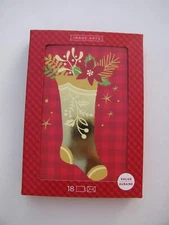 Image Arts  Boxed Cards CHRISTMAS Stocking 18 Cards w/Envelopes NIB