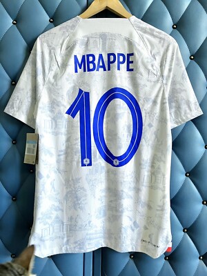 Equipe Francesa Jersey 2024-25 Copa Européia Away No. 10 Mbappe Player