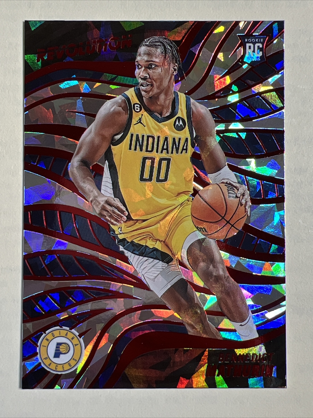 2022-23 Revolution Chinese New Year #126 Bennedict Mathurin Indiana Pacers RC