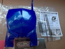 New Blue Cycra Stadium Front Number Plate Yamaha YZ 125 250 250F 426F 450F 00-18