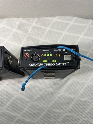 2 Quantum Turbo Battery Power Packs - Selling As-Is No cord