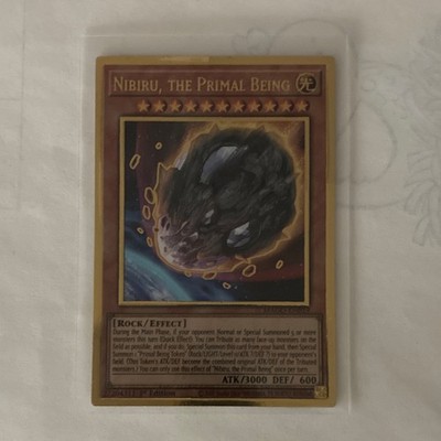 Yu-Gi-Oh! Nibiru the Primal Being Maximum Gold Effect 1st Edition MAGO-EN019