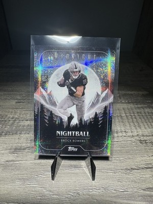 BROCK BOWERS 2024 TOPPS MIDNIGHT #NB-13 MOONBEAM RC