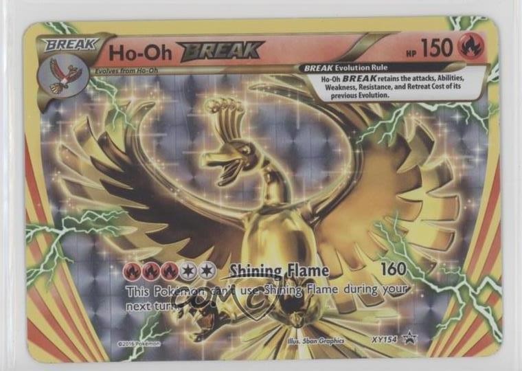 Ho-Oh BREAK Pokémon XY Black Star Promo #XY154