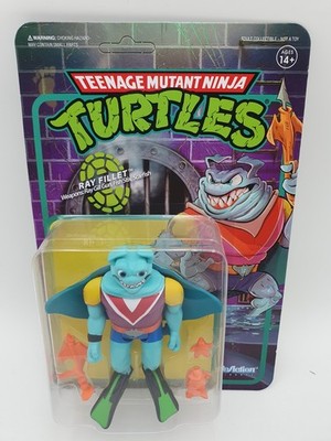 Teenage Mutant Ninja Turtles Ray Fillet Super7 ReAction Neu Ovp 2021