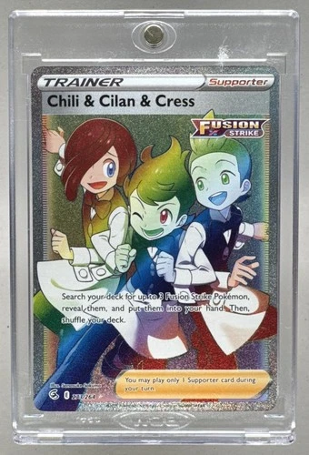 Chili Cilan Cress 2021 Pokemon Sword Shield Fusion Strike #273