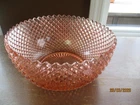 VTG 1930's Miss America Pink Depression Glass Serving Bowl 8.5" Anchor Hocking