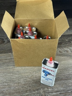 NOS VINTAGE Marvel No. 080 Air-Tool Oil - 4 Oz. Can - ONE CAN PER ORDER