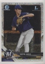 2018 Bowman Draft Chrome Sparkles Refractor Justin Jarvis #BDC-104 s3g