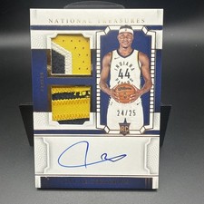 2023-24 Panini National Treasures Oscar Tshiebwe No. RMD-TSH