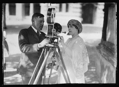 Bucharest Roumania Queen Marie Merl LaVoy 1920 Motion Picture Photography