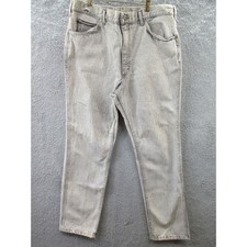 Vintage Lee Frosted Riders Denim Jeans UNION MADE in USA 38x32