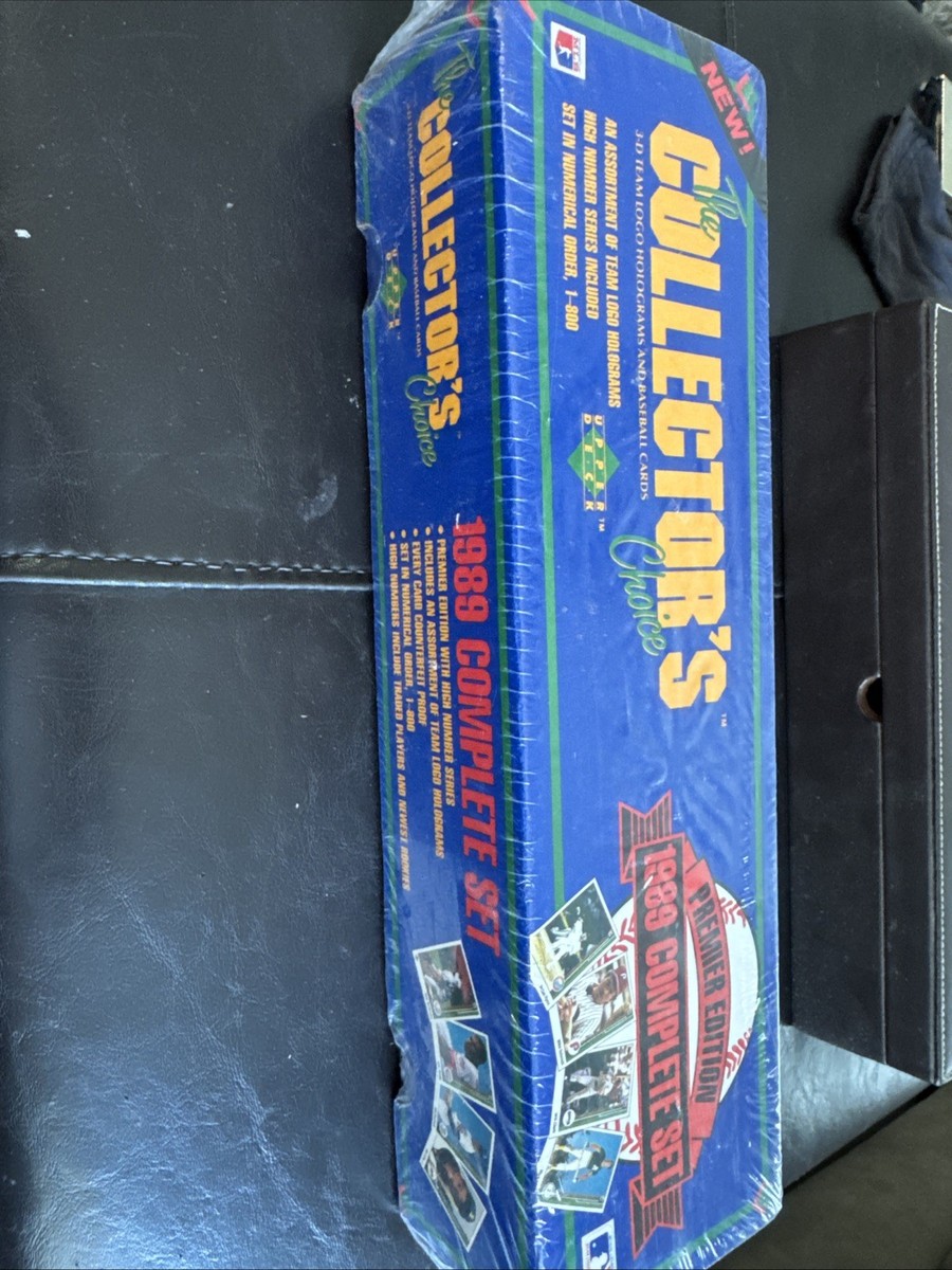 1989 Upper Deck Collector's Choice “Premier Edition.Complete Set