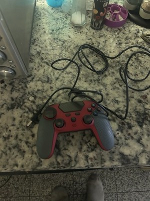 Brook Mars Wired Controller For PS4 And PC- Red Tested And Working