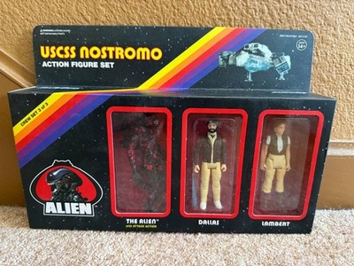 EN STOCK - Alien USCSS Nostromo Action Figure Crew Set 3 of 3 Super7