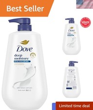Deep Moisture Body Wash - 24Hr Lotion-Soft Skin, Sulfate & Paraben Free 30.6 oz 0.72 per gallon