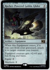 Rocket Powered Goblin Glider Foil 825 Marvel Super Heroes Magic the Gathering