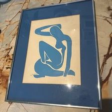 Henri Matisse - "Nu Bleu 1952" - Modernism, Post-Impressionism - Fauvism Art