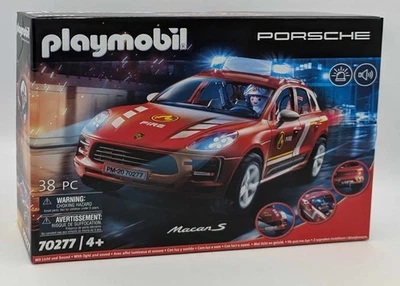 PLAYMOBIL 70277 Porsche Macan S Feuerwehr Feuerwehrauto Auto Feuerwehrmann NEU - Bild 1 von 4