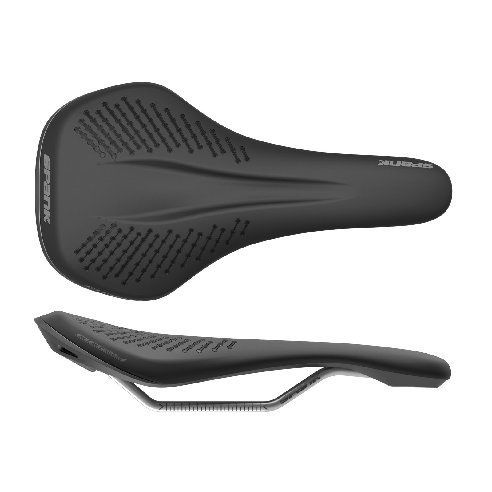 Седло Spank OOZY 220 Trail с хромированными направляющими - Эргономичный дизайн и усиленный 16690₽