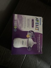 Philips Avent Natural Baby Bottle Clear 9 oz 3 Ct. Baby Bottle