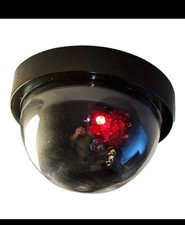 e-Circuit Fake Security Camera Battery Operated Wall/Ceiling Mountable 314188