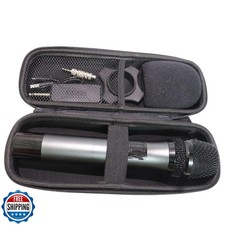 YOTESO Wireless Microphone Case, Hard Carrying Travel Case for Wi