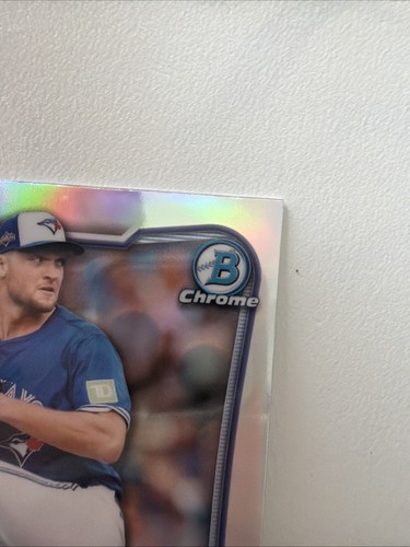 Trey Yesavage Red Rookie Refractor 2026 Bowman Chrome - Picture 5 of 10