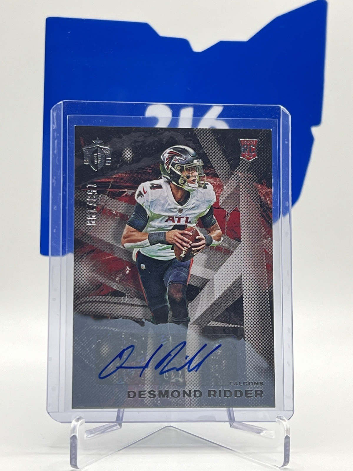 2022 Panini Chronicles - Gridiron Kings Signatures #GK-4 Desmond Ridder /199 RC