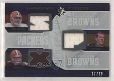 2008 SPx Winning Trios 27/99 Derek Anderson Brady Quinn Brian Brohm #WT11 4r6