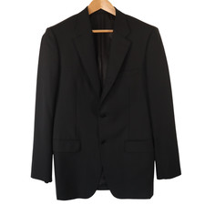 Theory Sharp/Tailor Men's Size 40 Wool Blazer Sport Coat Jacket Two Button Black