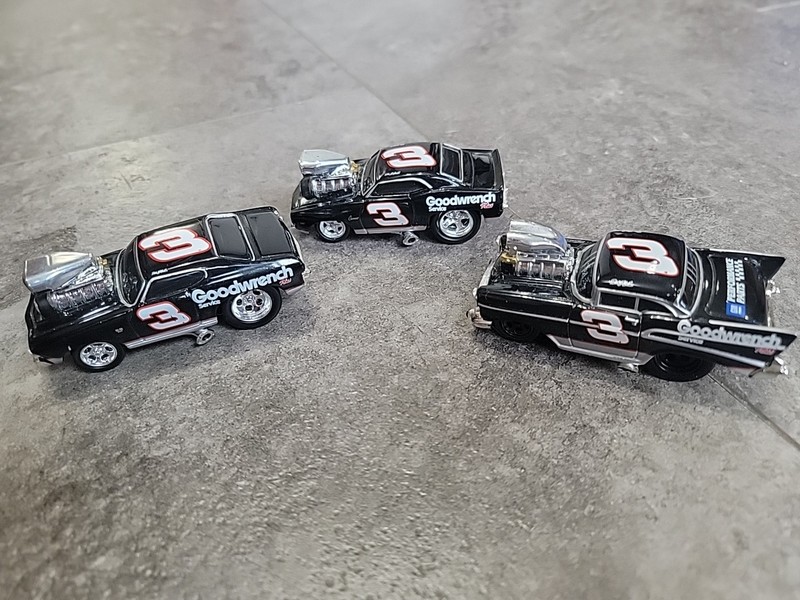 NASCAR • Dale Earnhardt #3 Goodwrench 1957 Chevy-3 Muscle Machines 1:64 Scale